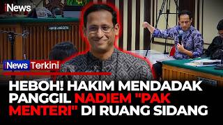 Momen Hakim Keceplosan, Panggil Nadiem 'Pak Menteri