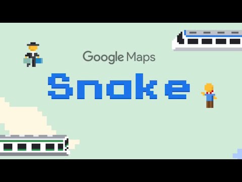 Google Maps Gets The Snake Game For April Fool's Day