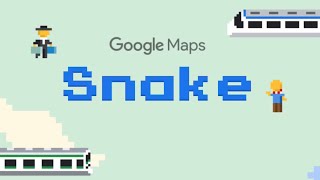 Google Maps now lets you play Snake game