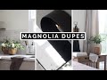 Magnolia vs thrift store  hearth  hand diy high end dupes home decor on a budget