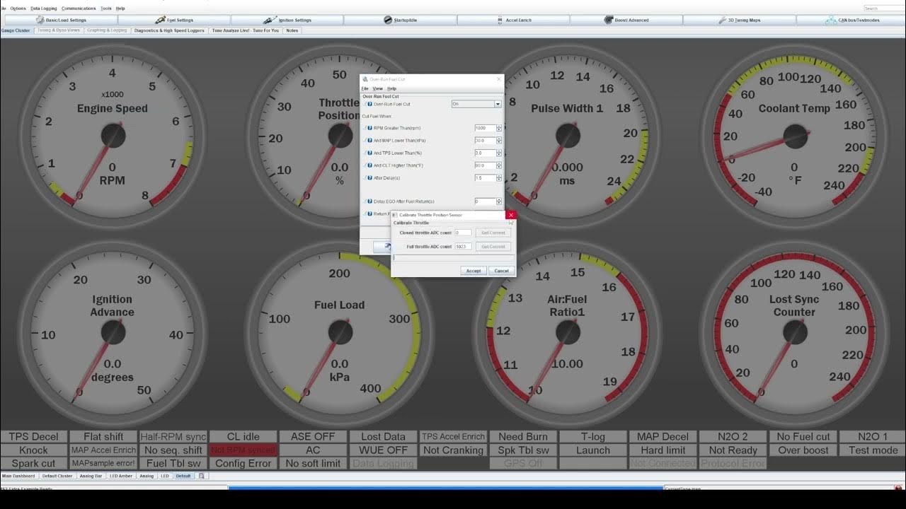 Megasquirt OverRun Fuel Cut Basics Save 12mpg With This Feature