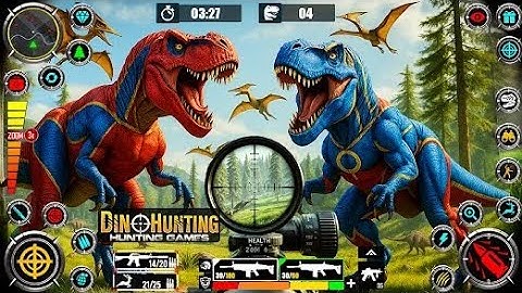 Wild Dinosaur Hunter 3D Game:zoo Hunter – Android Gameplay