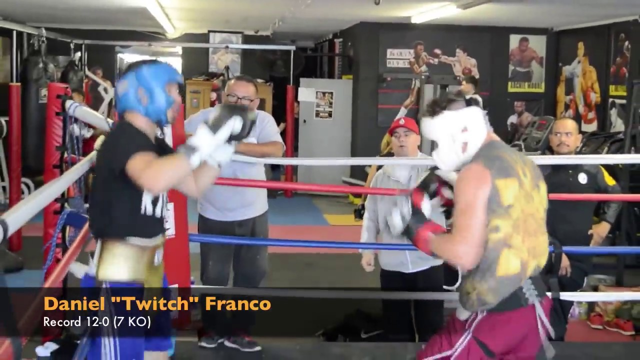 Daniel Franco hard sparring! Getting ready for March 26th fight.