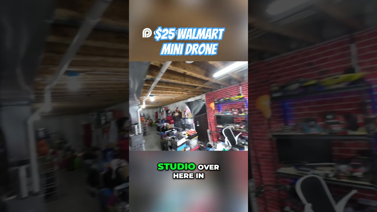 Это что, мошенничество? Этот мини-дрон за 25 долларов из Walmart?