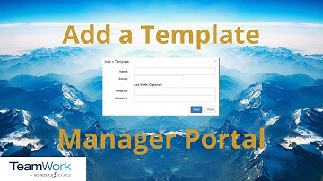 TeamWork 5 Manager Tutorial: How to Add a New Template