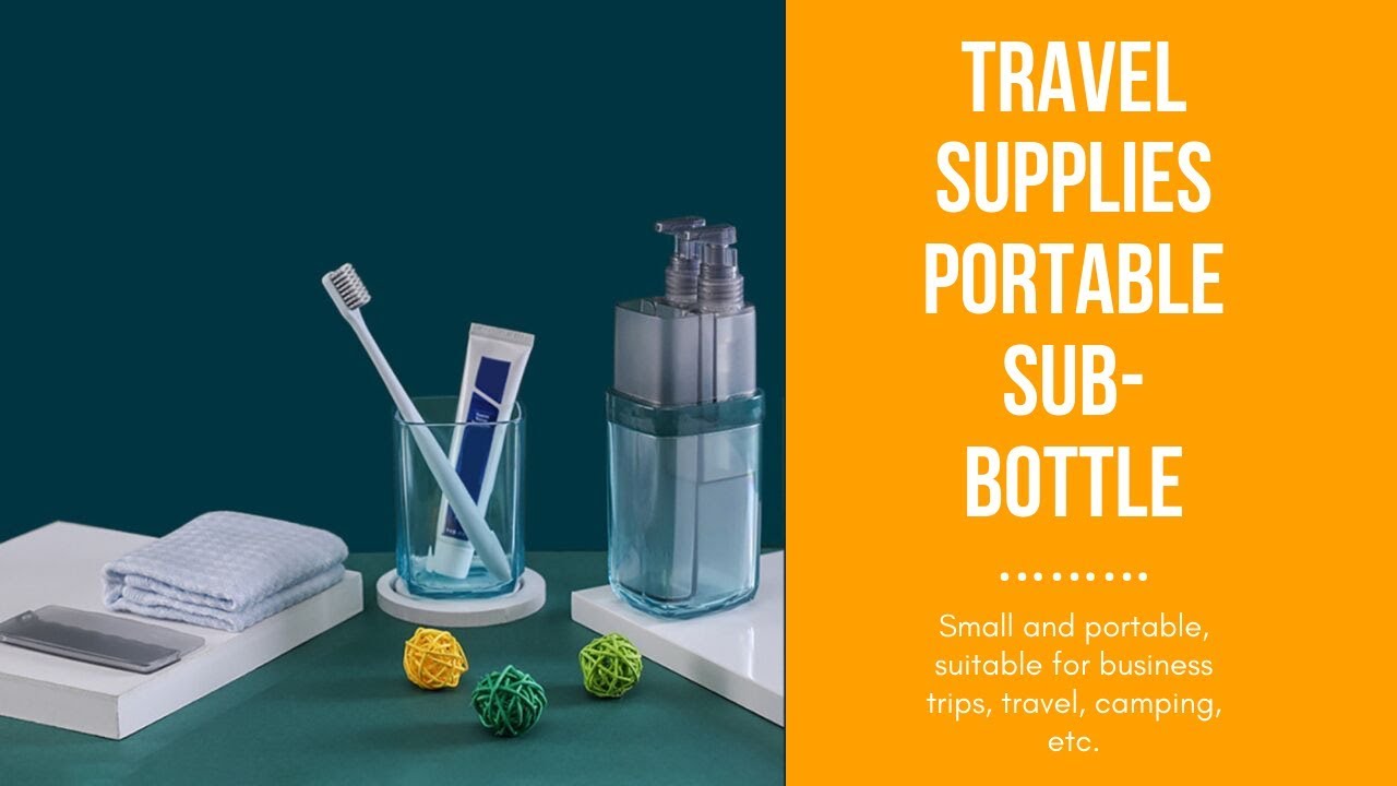 Travel Supplies Portable Sub Bottle Review YouTube