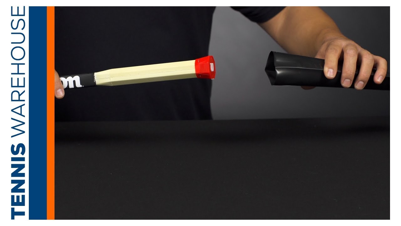 How To Build Up Your Tennis Racquet Grip With A Heat Shrink Sleeve