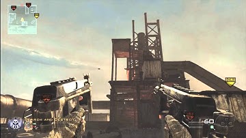 Wrist-Twist Trickshot on MW2 at Rust