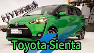 Обзор гибридной Toyota Sienta