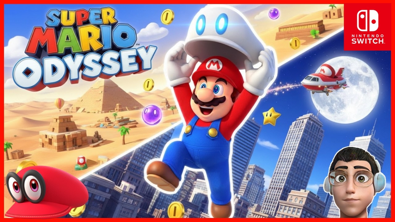 Super mario odissey - Recrtuando a Banda - 1080p 60FPS