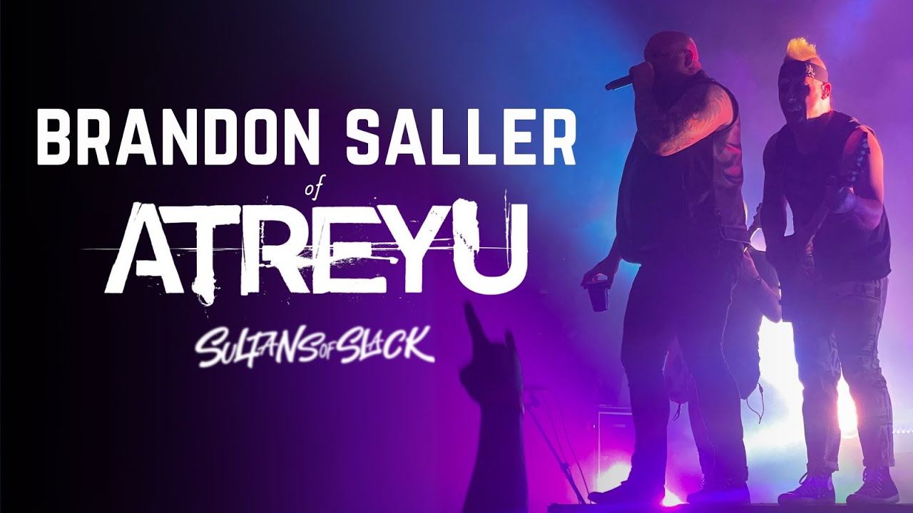 Brandon Saller of Atreyu - From Drummer to Lead Singer, Creative Process, and Embracing Authenticity