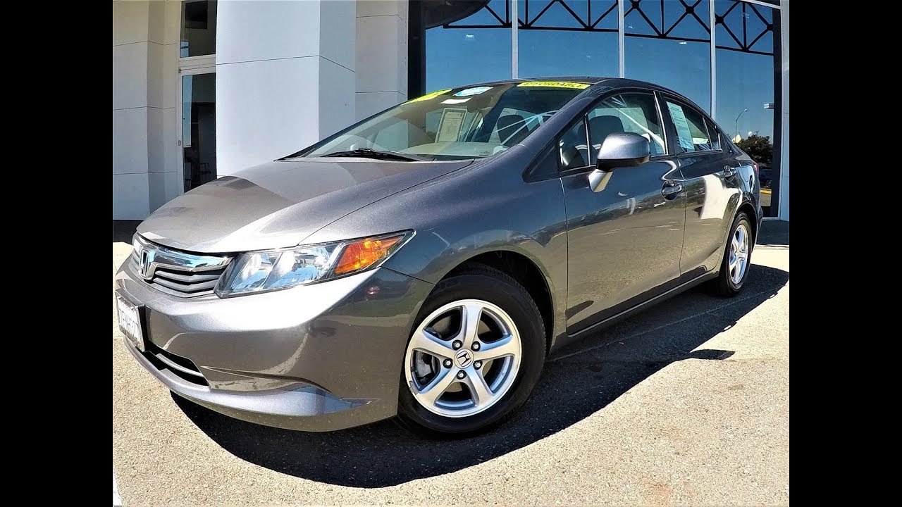 Used Honda Civic GX Natural Gas Vehicle For Sale Alameda Oakland