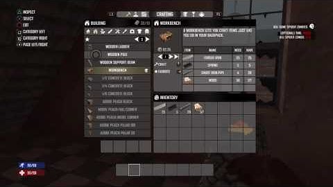 HOW TO CRAFT A WORKBENCH - 7 DAYS TO DIE - PS4/XBOX ONE
