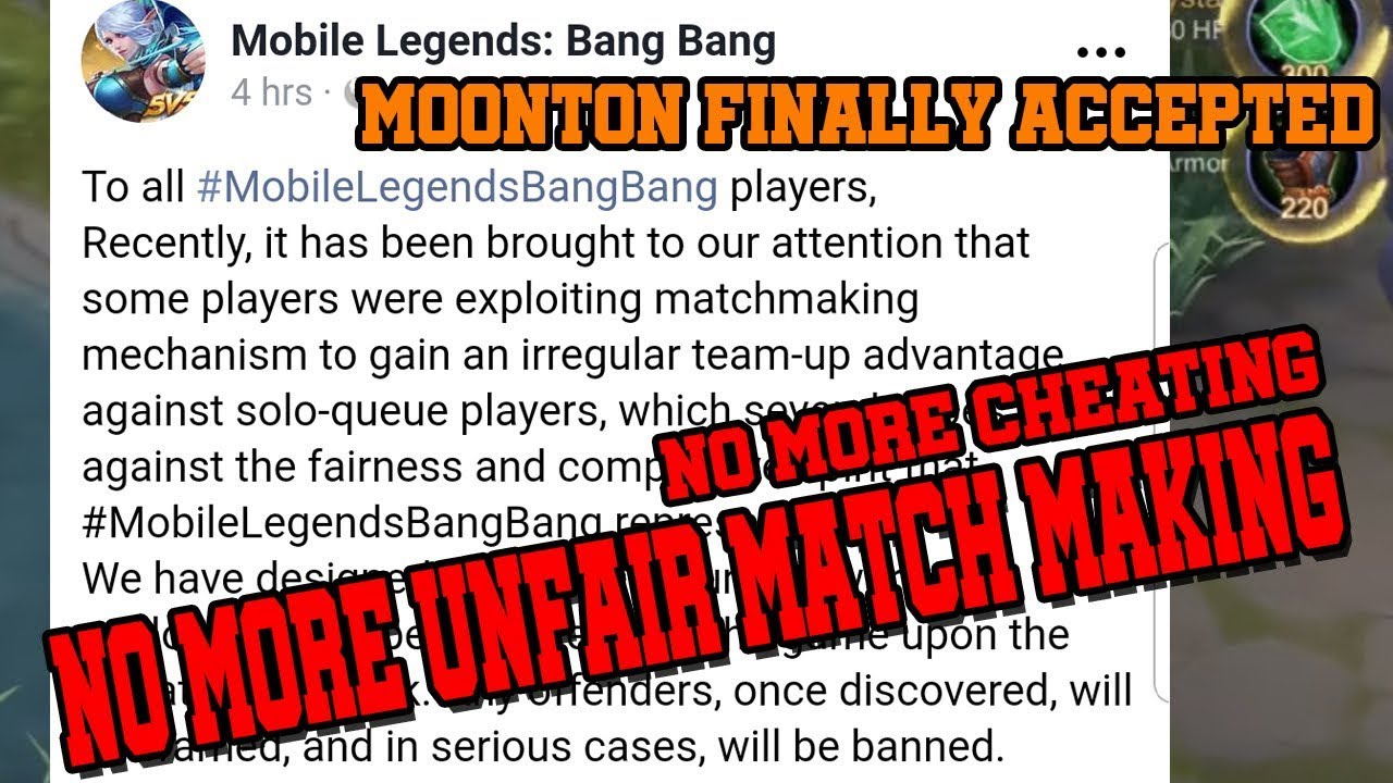 More Mobile Legends Cheat, Moonton Will Give Permanent Ban