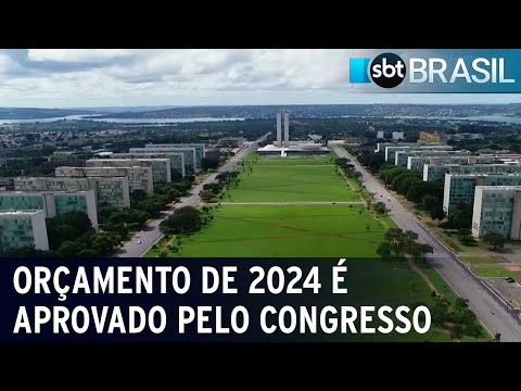 Congresso Nacional aprova orçamento de 2024 | SBT Brasil (22/12/23)