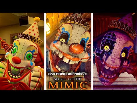 FNAF Secret of The Mimic - JACKIE Chase Scene BOSS FIGHT & Destroying Jackie (showcase)