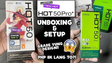 Infinix Hot 50 Pro+ Unboxing & SETUP | World