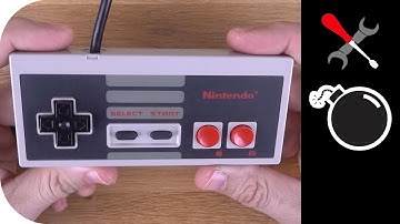 NES Controller Tear Down !!!  How does it work?