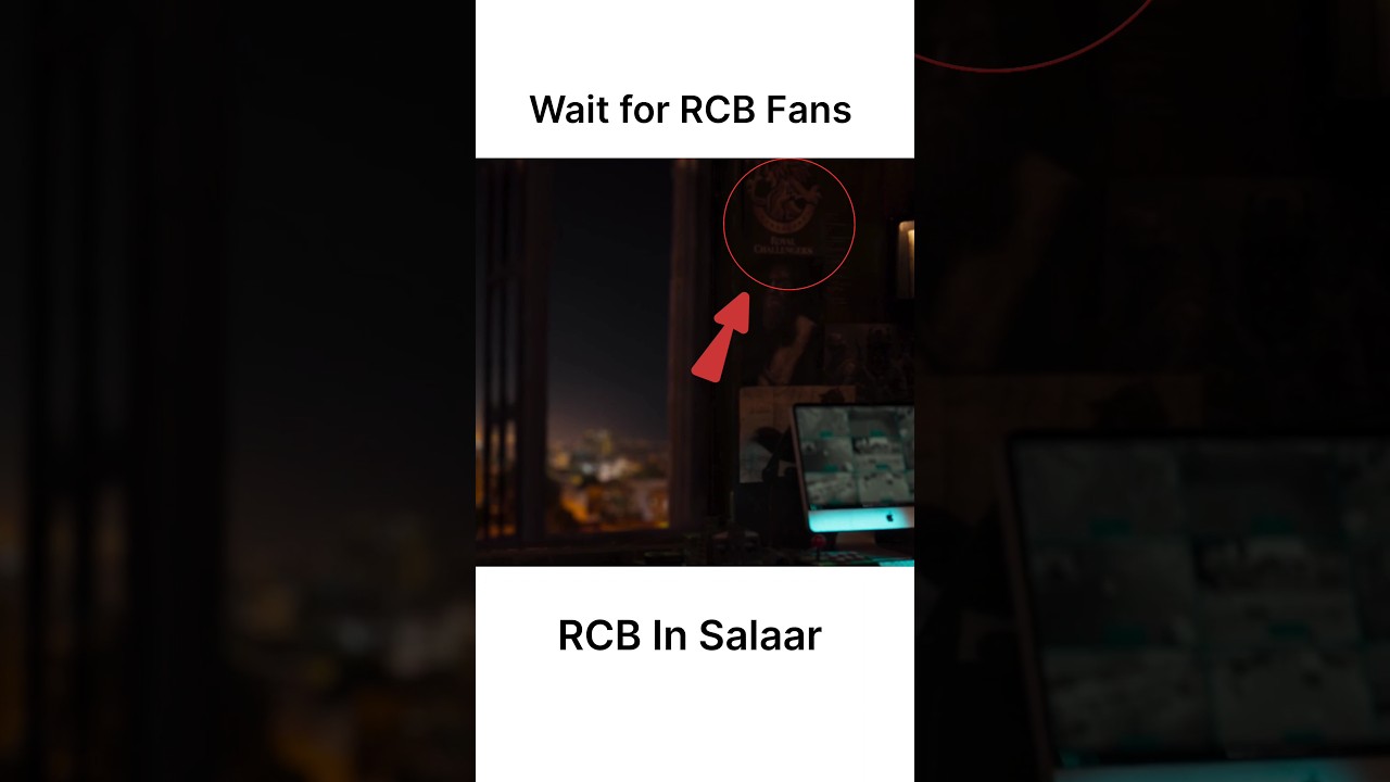 Wait for RCB Fans l RCB in salaar 😱 