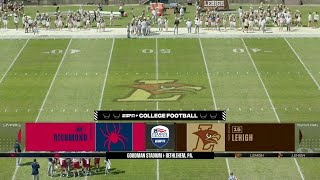 NCAA Football 2025: Richmond at Lehigh
