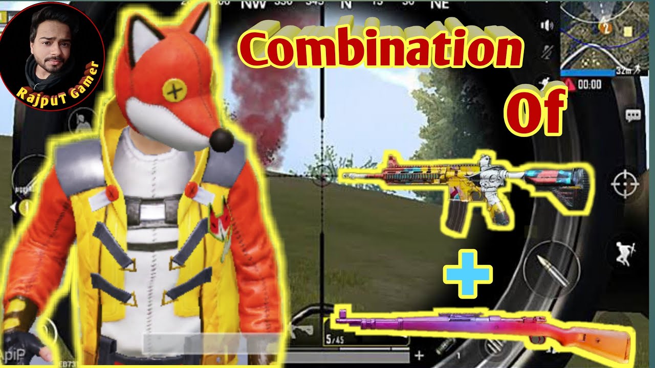 #16 combination of M416 + Kar98 || Pubg Mobile || Gameplay || By RajpuT Gamer .