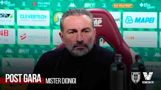 INTERVISTA | mister Dionigi post Reggiana-Venezia