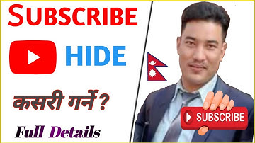 How To Hide Subscribers on YouTube/Subscriber hide problem /Hide subscribers on YouTube