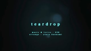【初音ミクDark】teardrop【Cover】