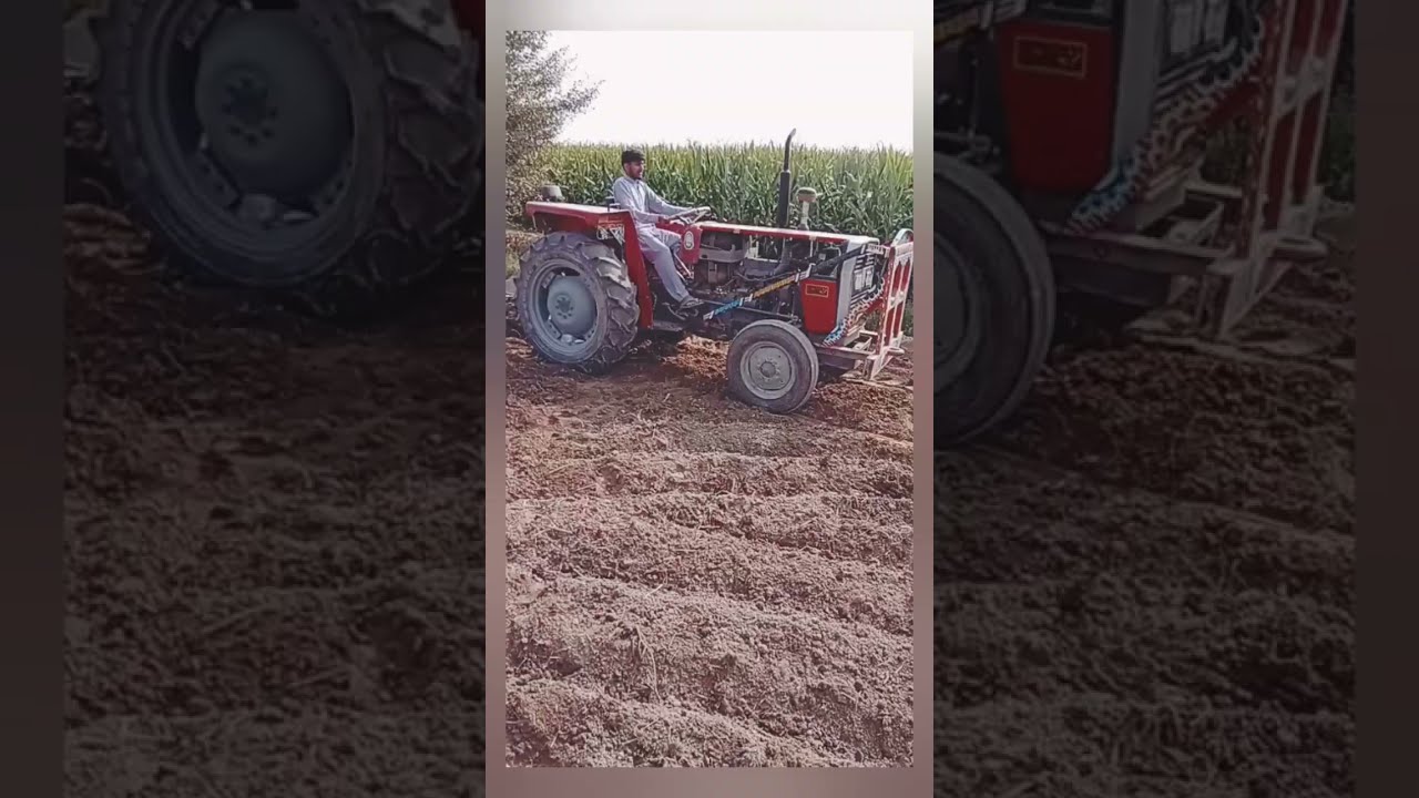 Driving Tractor for first time || Plowing in the fields || First Experience of Driving Tractor ever