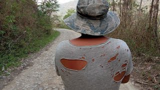 Village Boy Starting His Own Farm Working Under Hot Eps-1