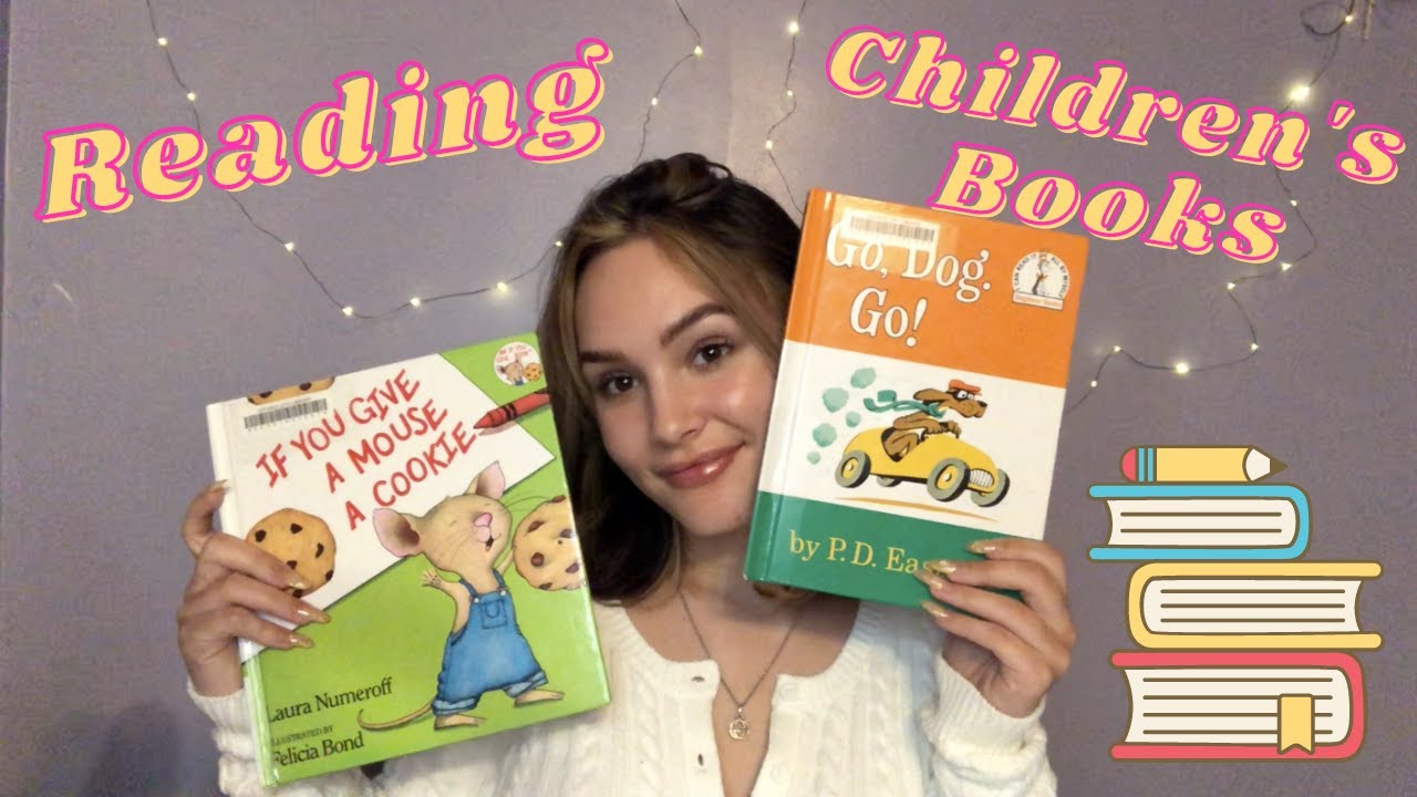 ASMR  Reading Children's BOOKS (Whisper)
