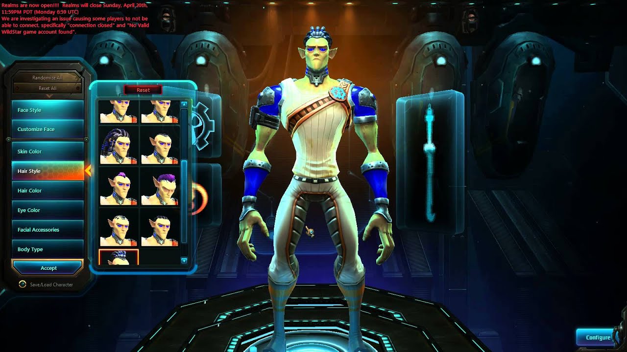 Updated Mordesh male body types and hair