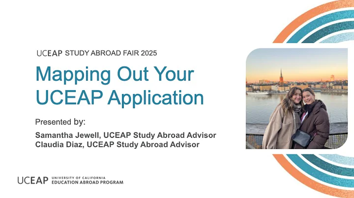Mapping Out Your UCEAP Application