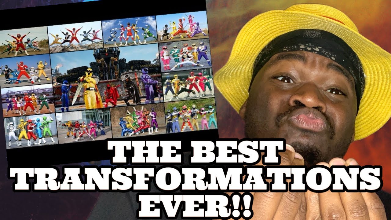 FIRST TIME REACTING To All SUPER SENTAI Transformations And ROLL CALLS
