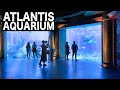 ATLANTIS - The Lost Chambers Aquarium Complete Tour | 4K | Dubai Tourist Attraction