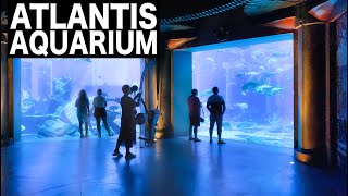 ATLANTIS  The Lost Chambers Aquarium Complete Tour | 4K | Dubai Tourist Attraction