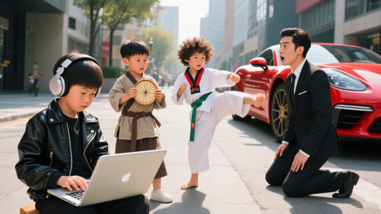 【हिंदी डब】5 साल बाद, 3 प्रतिभाशाली बच्चे ने अपने अक्षम CEO पापा को सजा दी—देखिए कैसे! #hindi