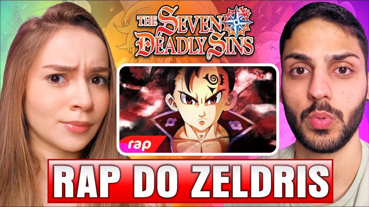 Profª de Geografia Reage｜Rap do Zeldris (Nanatsu no Taizai)－O MANDAMENTO DA PIEDADE｜NERD HITS｜REACT