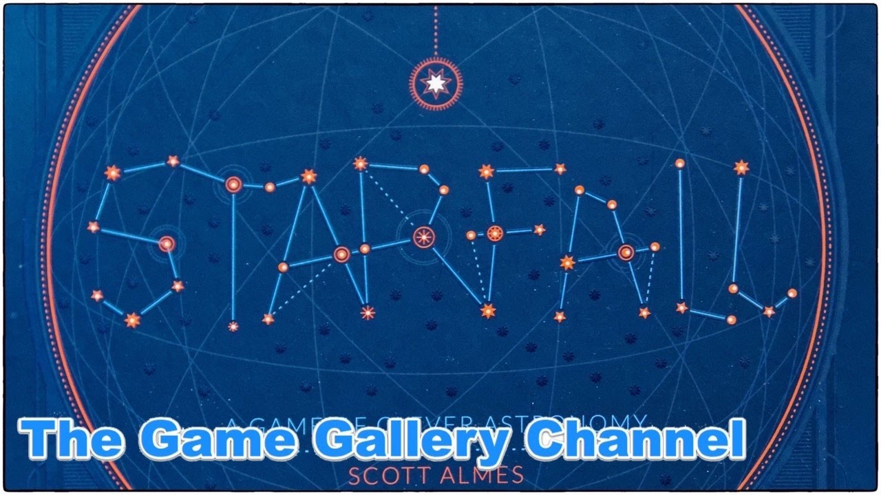 ボードゲーム レビュー Starfall 星座の観測は 競りで勝負 Youtube