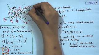 ⁣Mod-01 Lec-24 Nonlinear programming KKT conditions