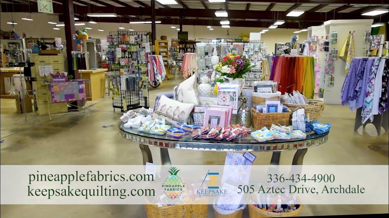 Spring Warehouse Sales Event at Pineapple Fabrics Keepsake Quilting
