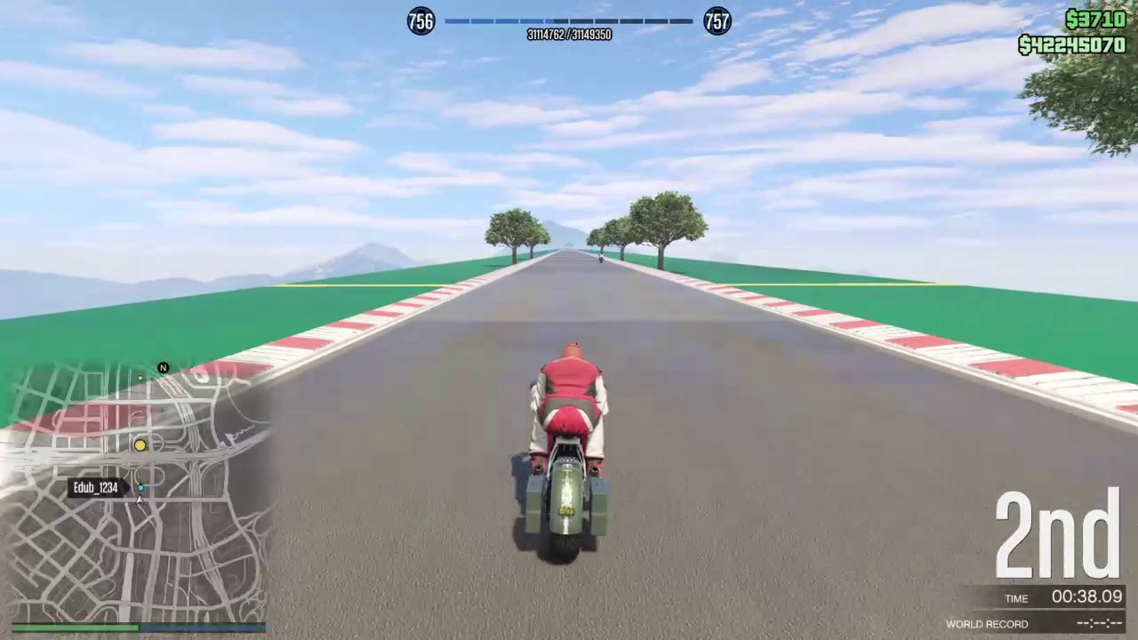 GTA 5 Top Speed Drag Race (FCR 1000 Custom vs. Double-T)