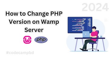 How to upgrade php version in Wampserver | Best and easy way #code_camp_bd #php #version #2024