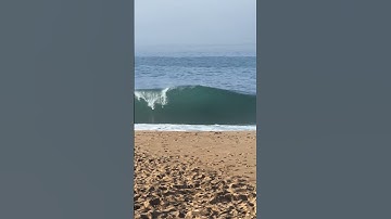 Exploding shorebreak waves 💥 #surf #surfing #bigwaves #shorebreak