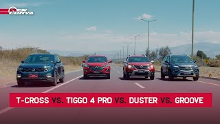 COMPARATIVA CON EL CHERY TIGGO 4 PRO, RENAULT DUSTER, VOLKSWAGEN TCROSS Y CHEVROLET GROOVE | REVIEW