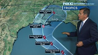 Weather Outlook for Monday, October 5, 2020, from FOX10 News