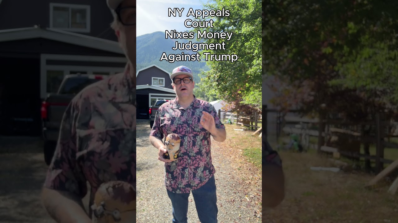 Court of Appeals kills Trump money judgment. They got it wrong! 