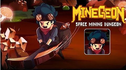 MineGeon: Space Mining Dungeons - Gameplay Trailer (Android)