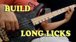 BUILD GREAT LONG BASS LICKS WITH THIS EXERCISE