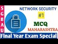 Mcq's on network security